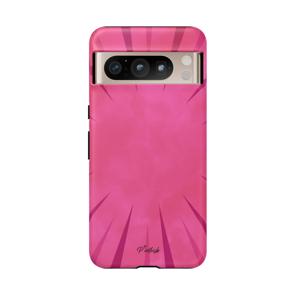 Pink Burst Tough Phone Case