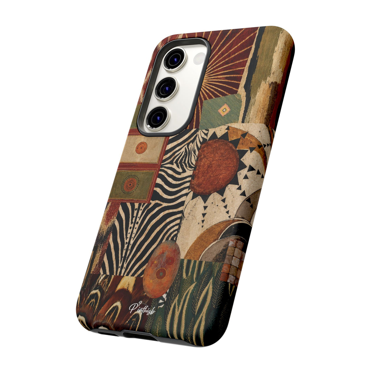Abstract Boho Collage Tough Case