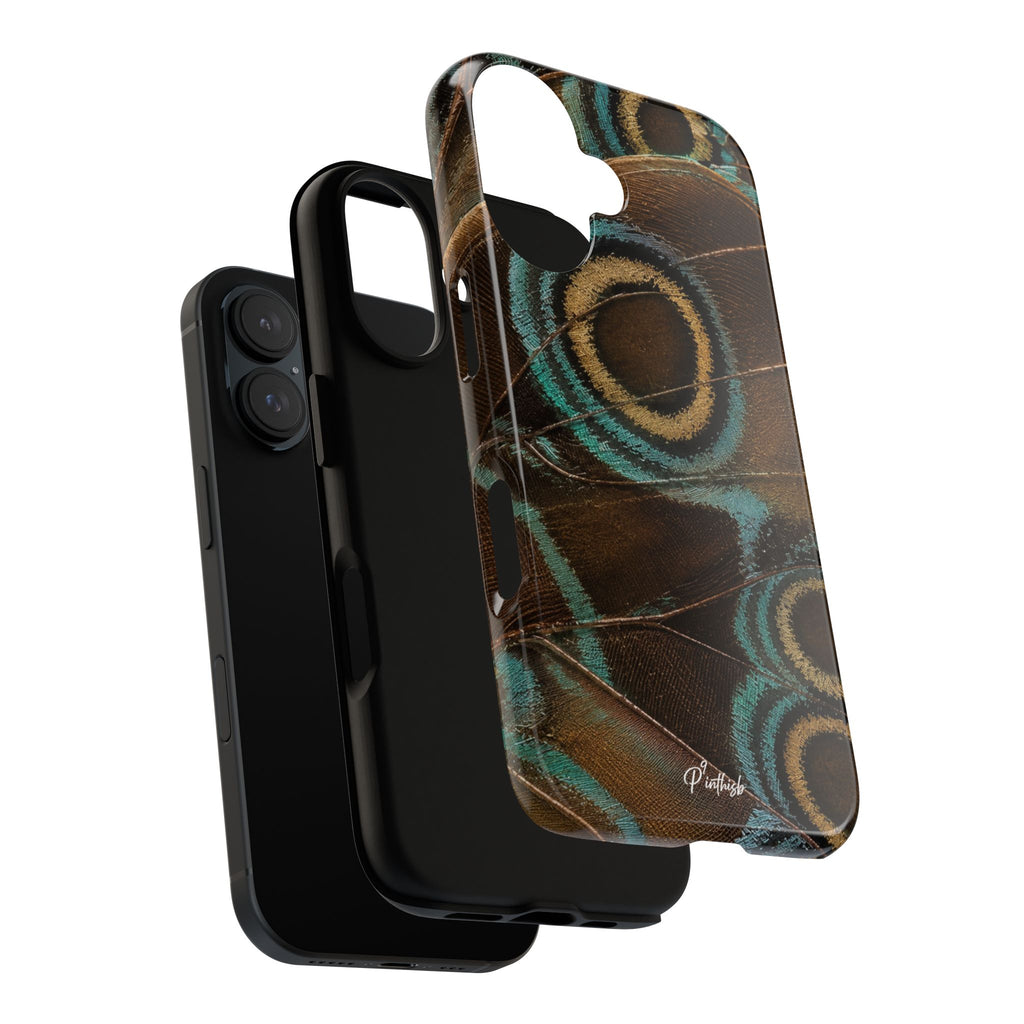 Peacock Feather Pattern Tough Case