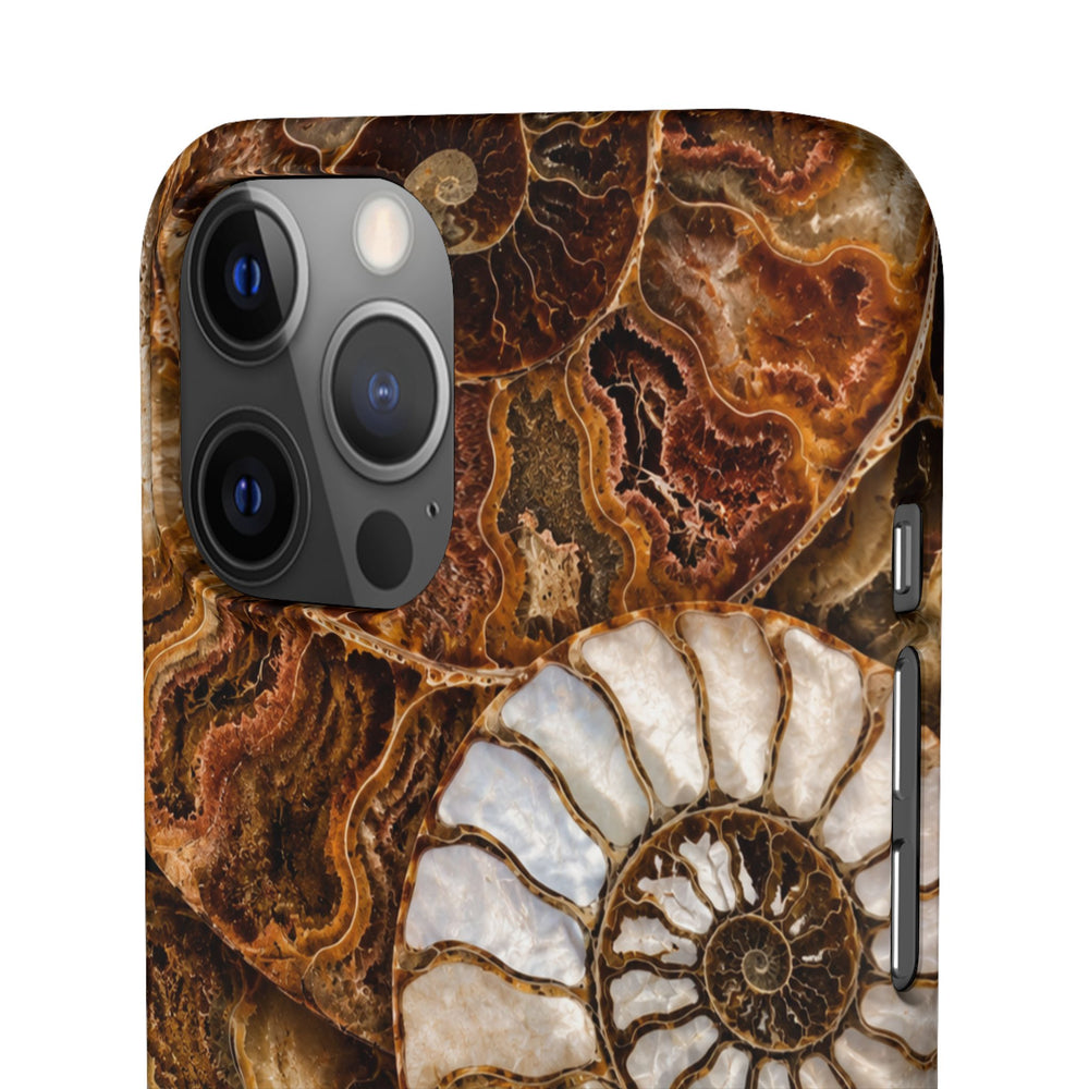 Nautilus Fossil Snap Case