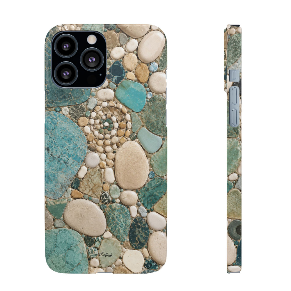 Sea Glass Mosaic Snap Case