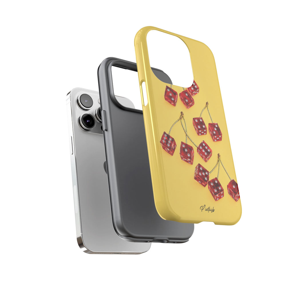 Cherry Dice Tough Phone Case