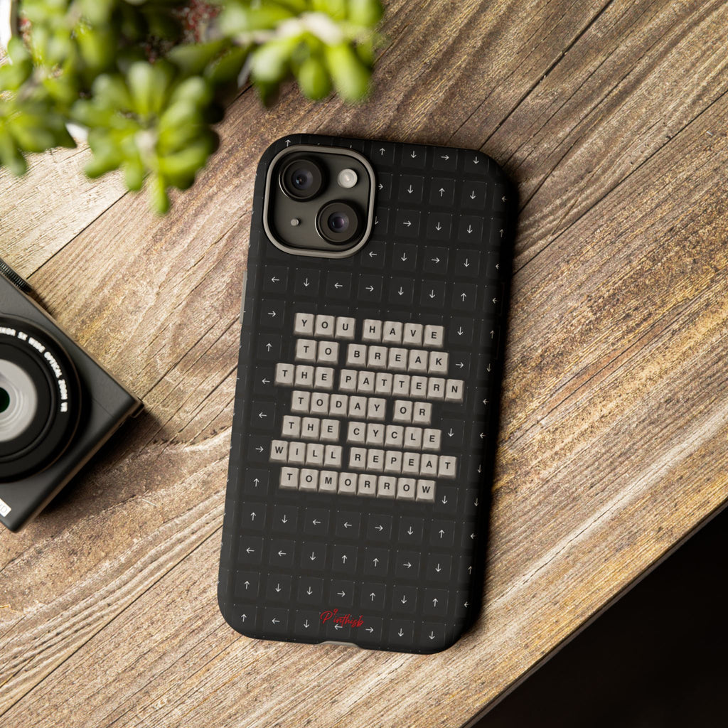 "Break the pattern" Keyboard Tough Case