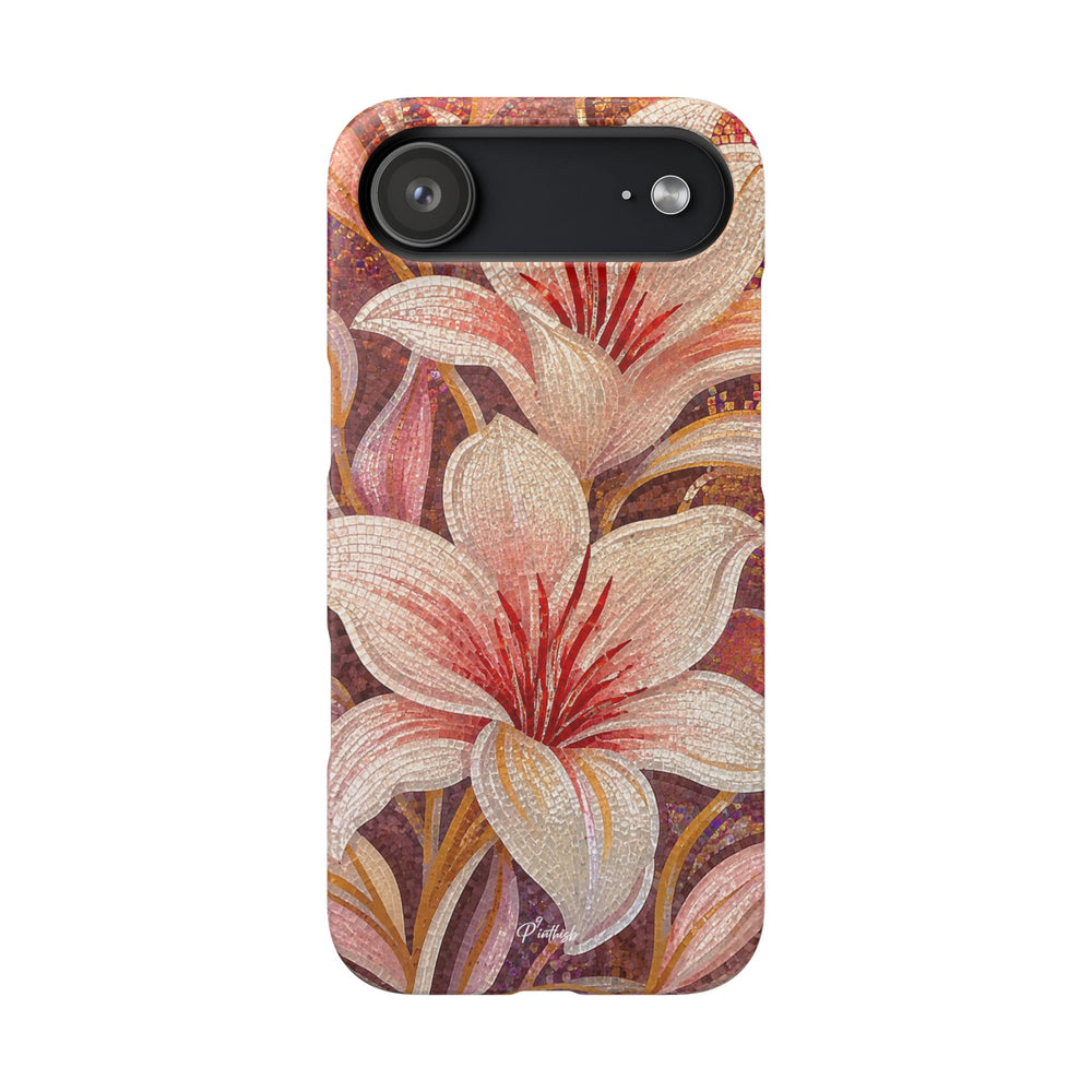Floral Lily Snap Case
