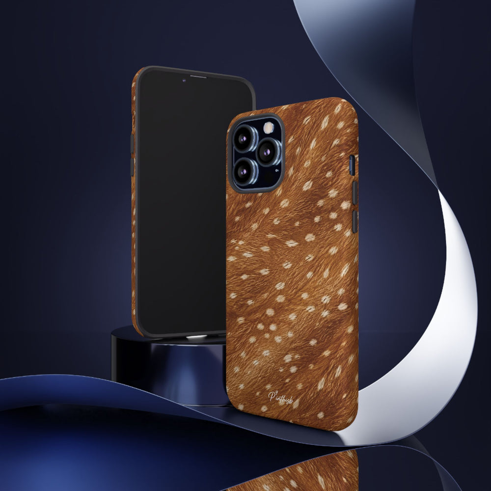 Caramel Deer Pattern Tough Case