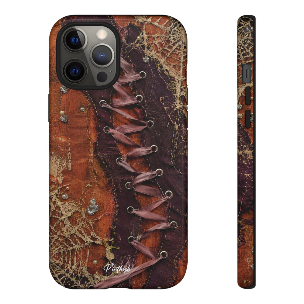 Vintage Leather Lace Tough Case