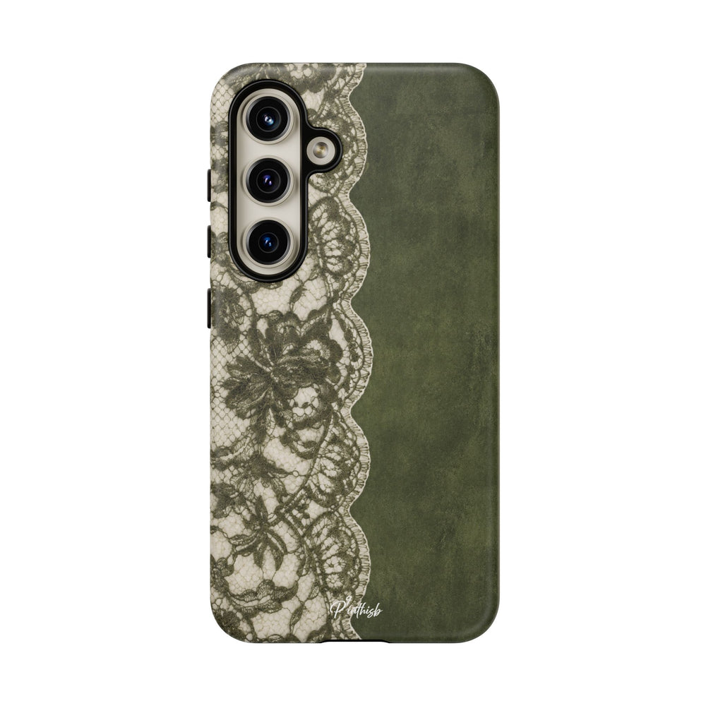 Olive Lace Tough Case