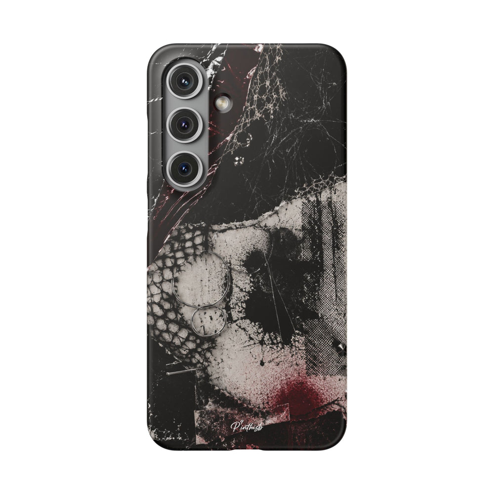 Midnight Static Snap Phone Case