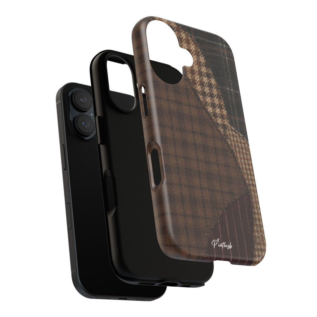 Rustic Brown Retro Tough Case