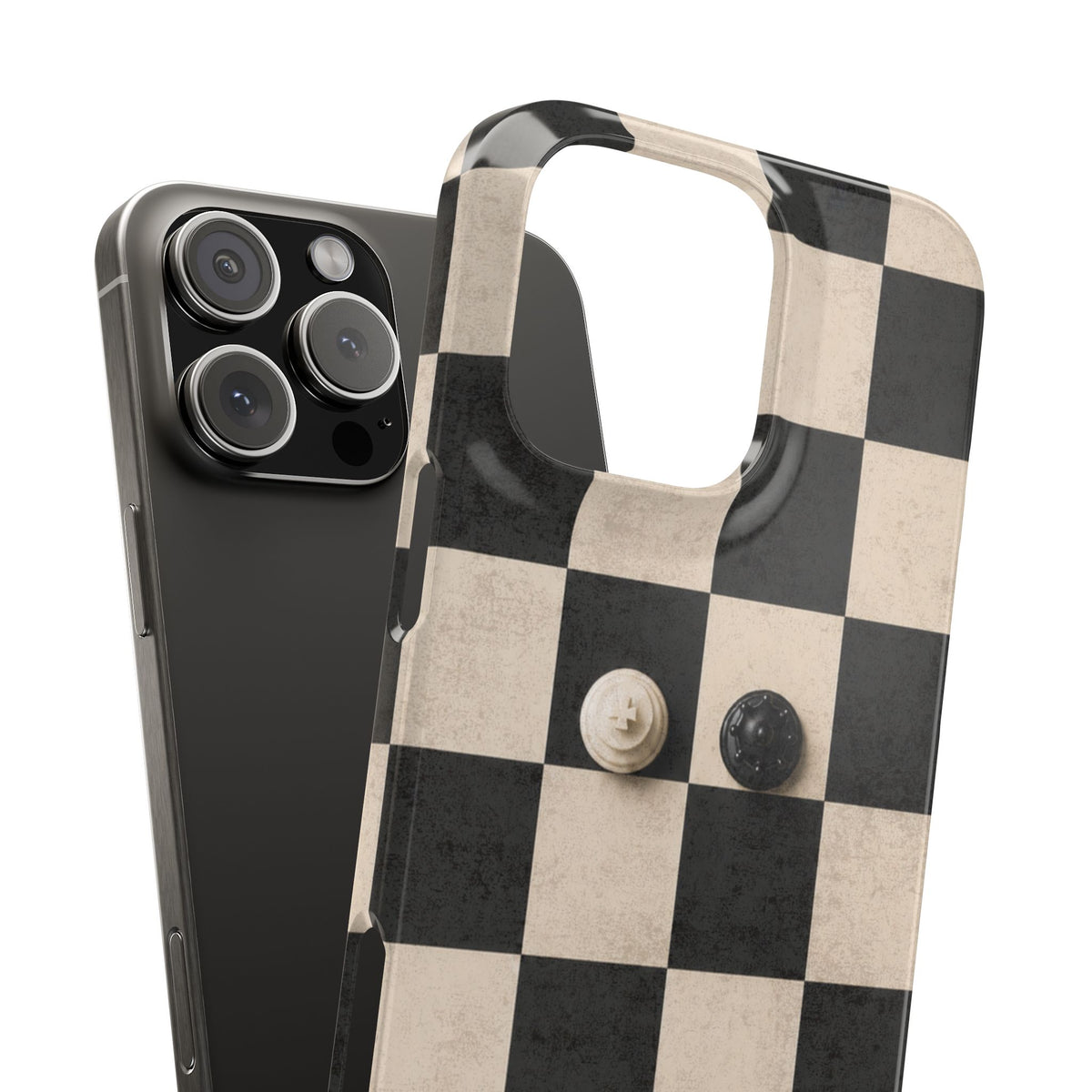 Chess King & Queen Snap Phone Case