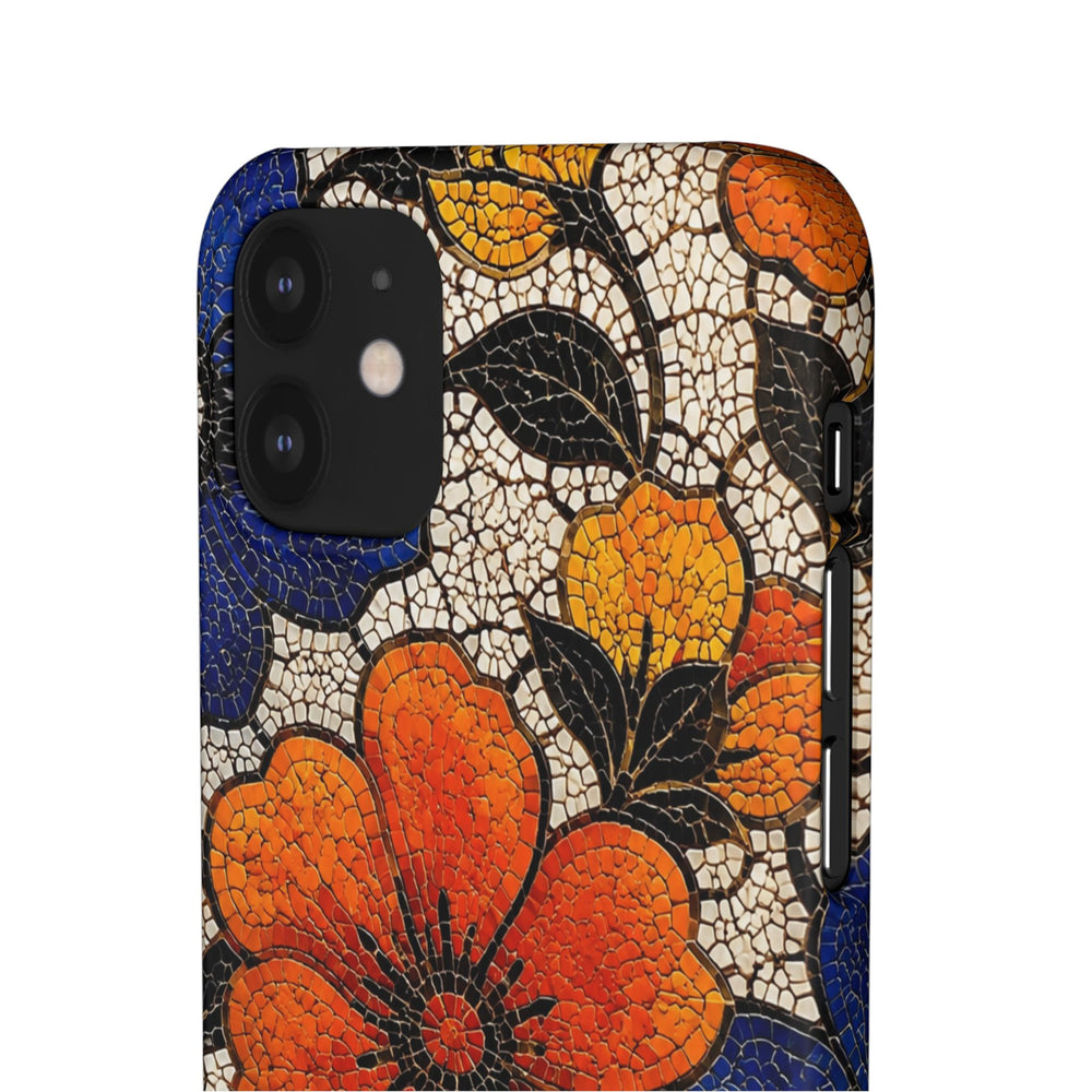 Floral Mosaic Snap Case