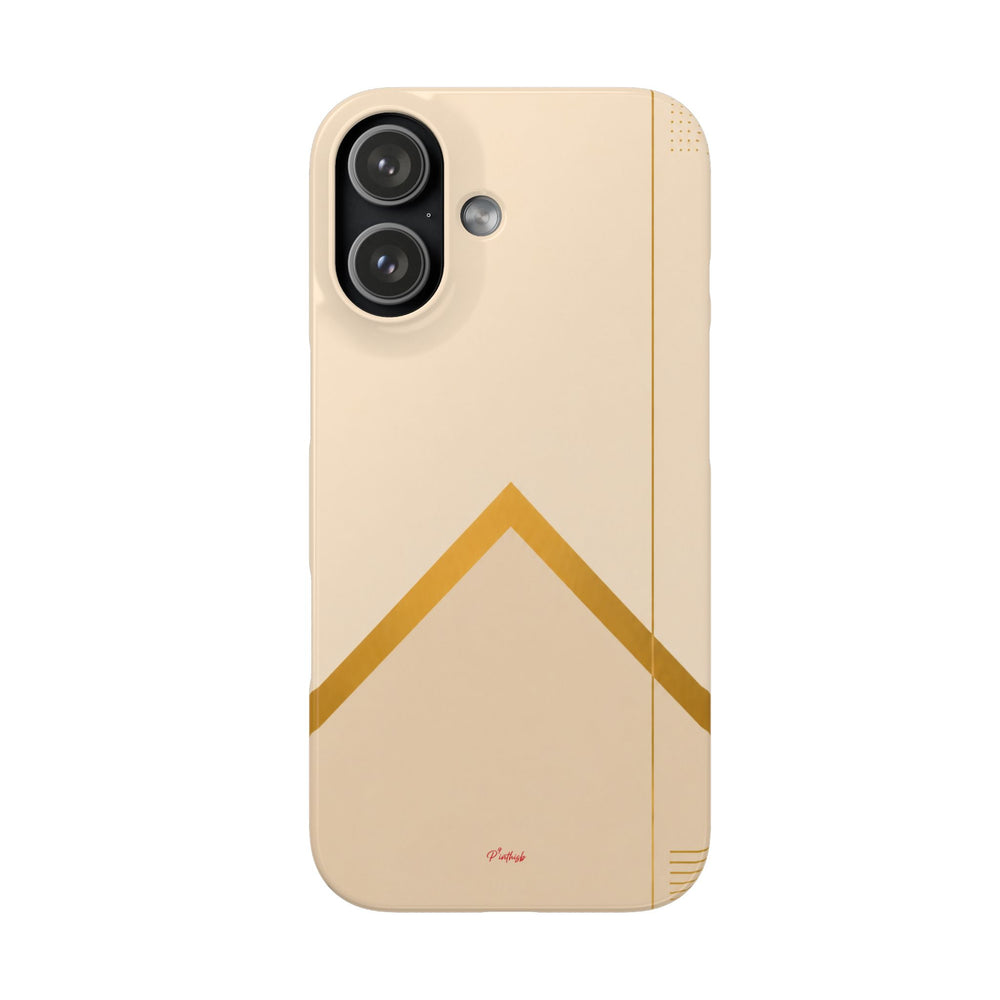 Gold Malboro Inspired Snap Phone Case