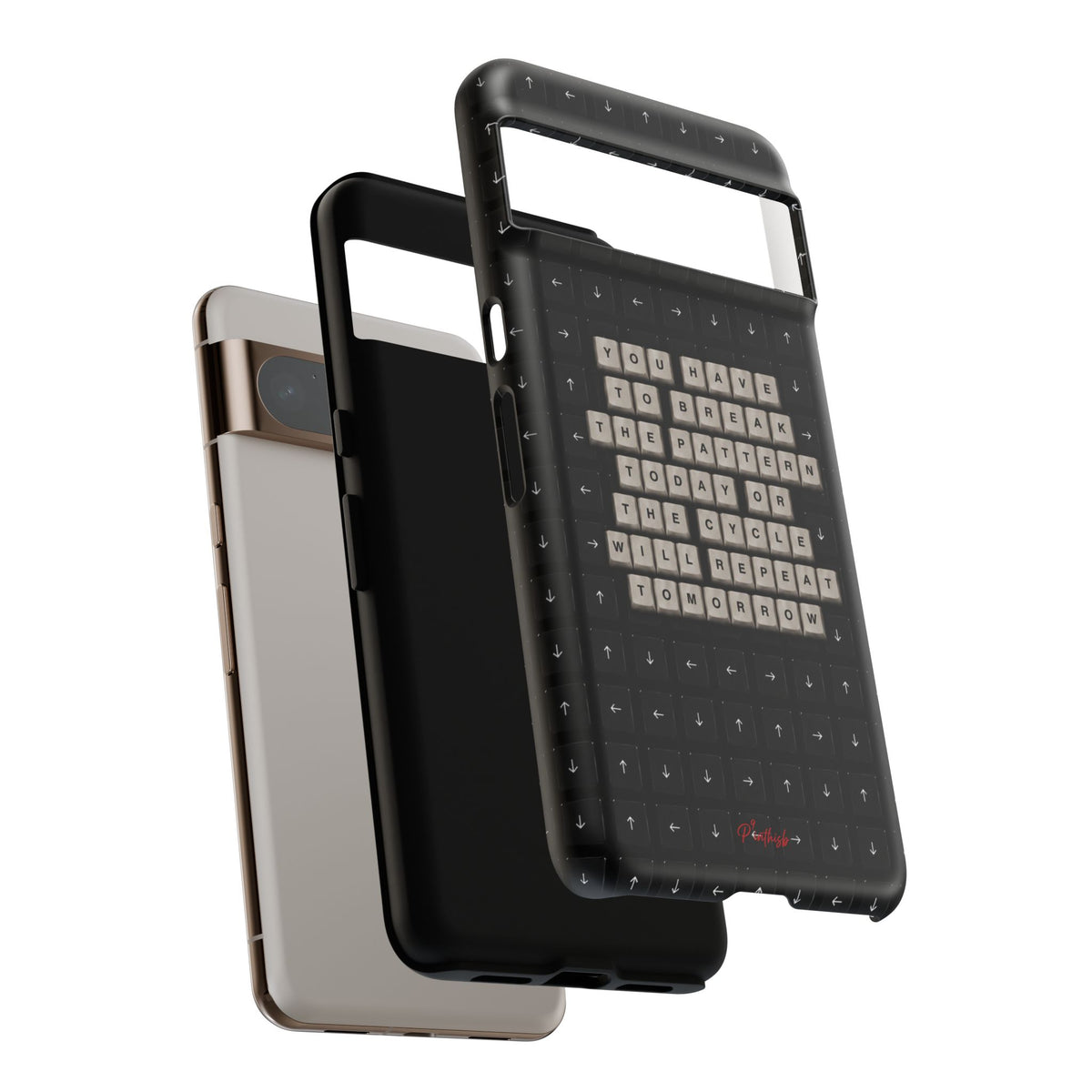 "Break the pattern" Keyboard Tough Case