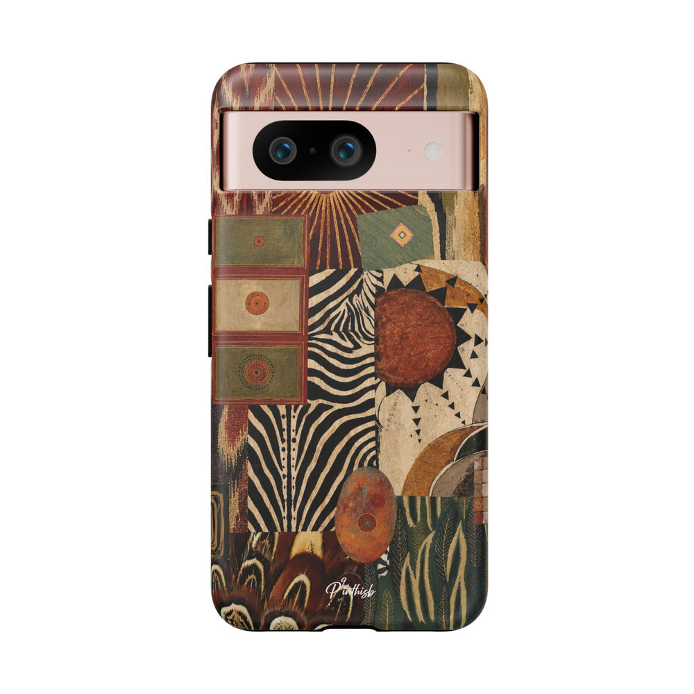 Abstract Boho Collage Tough Case