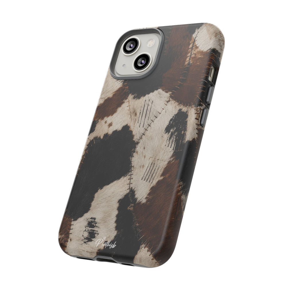 Brown & Black Animal Print Tough Case