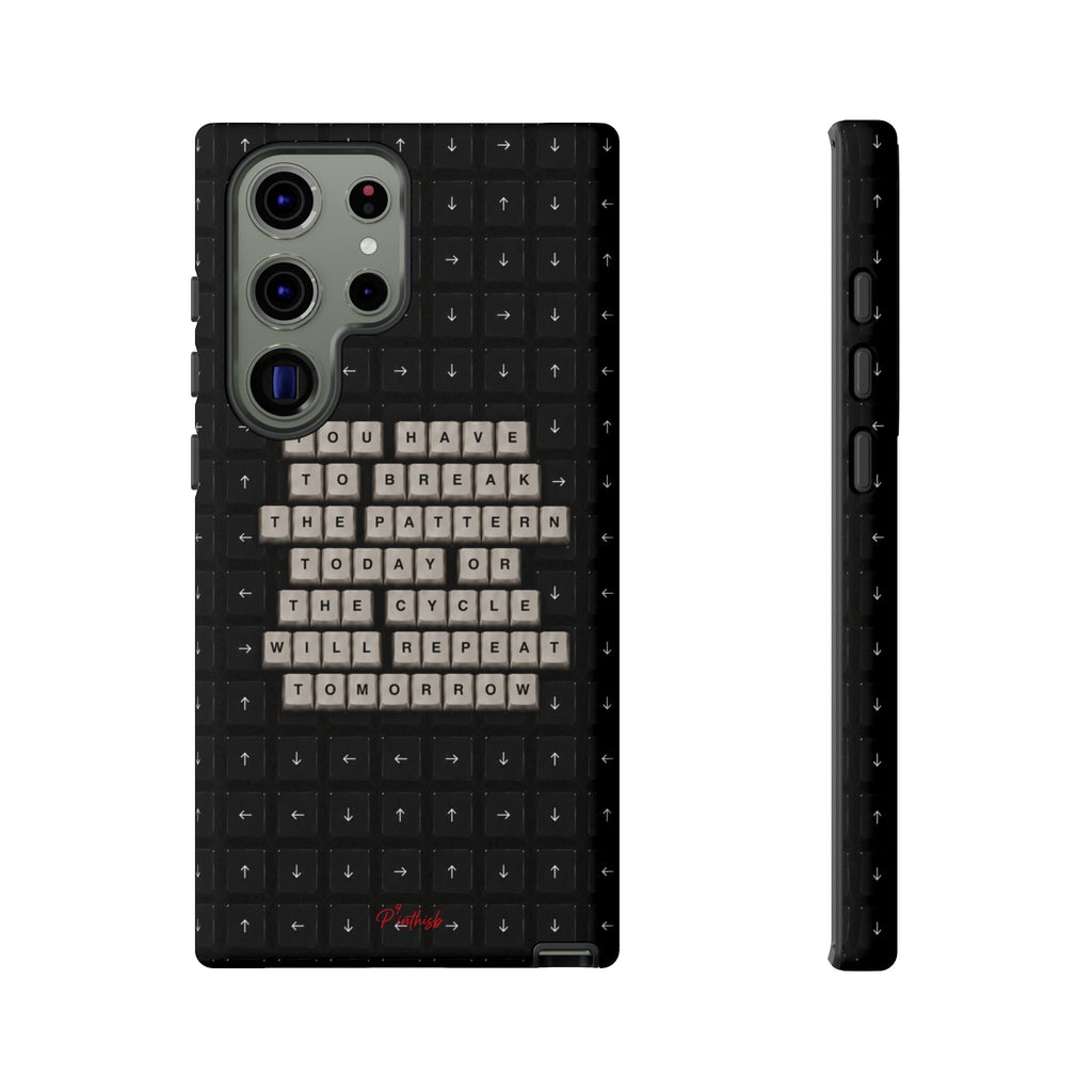 "Break the pattern" Keyboard Tough Case