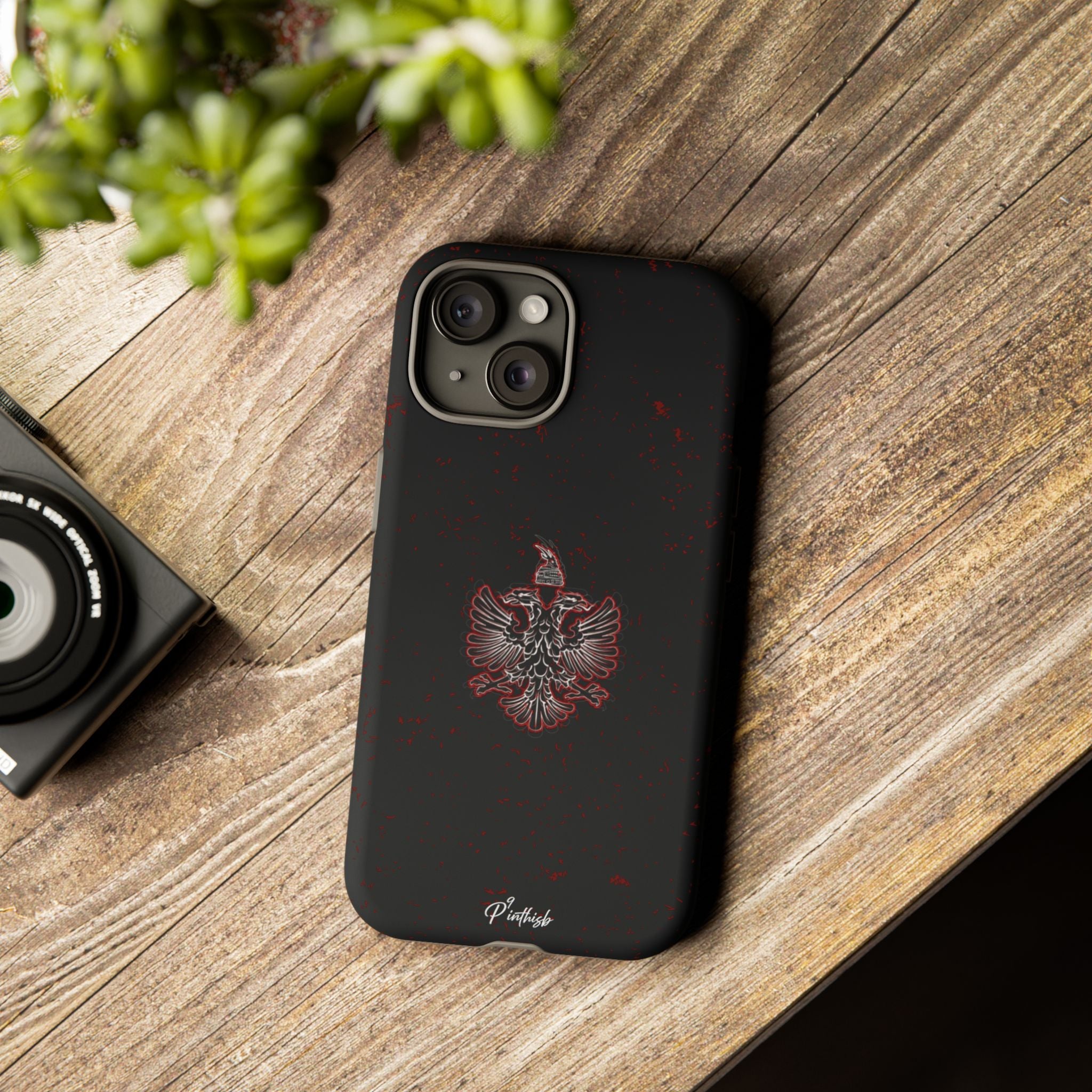 Albanian eagle Tough Phone Case