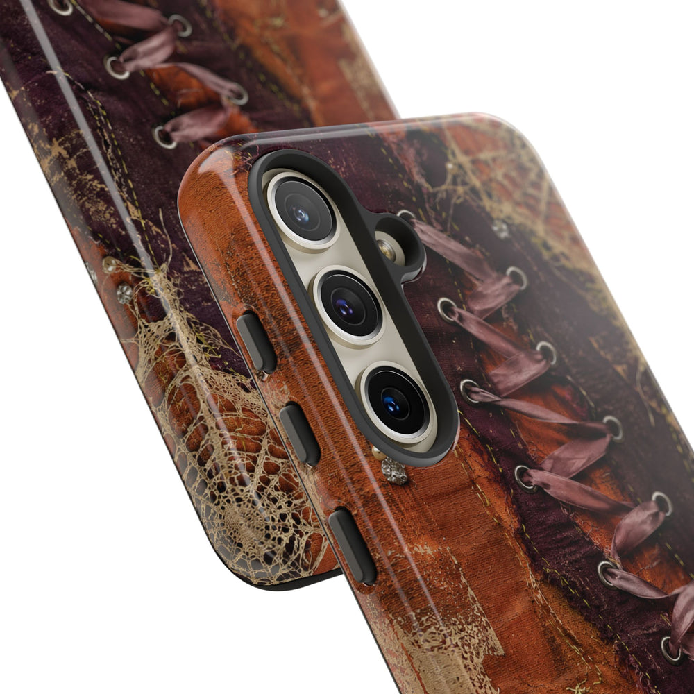 Vintage Leather Lace Tough Case