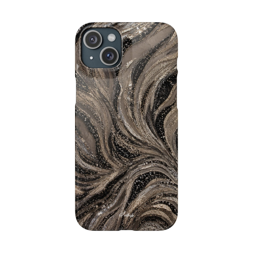 Neutral Swirl Protective Snap Case