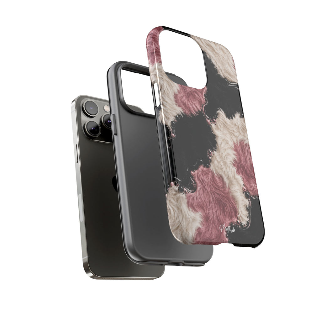 Cow Print Swirl Tough Case