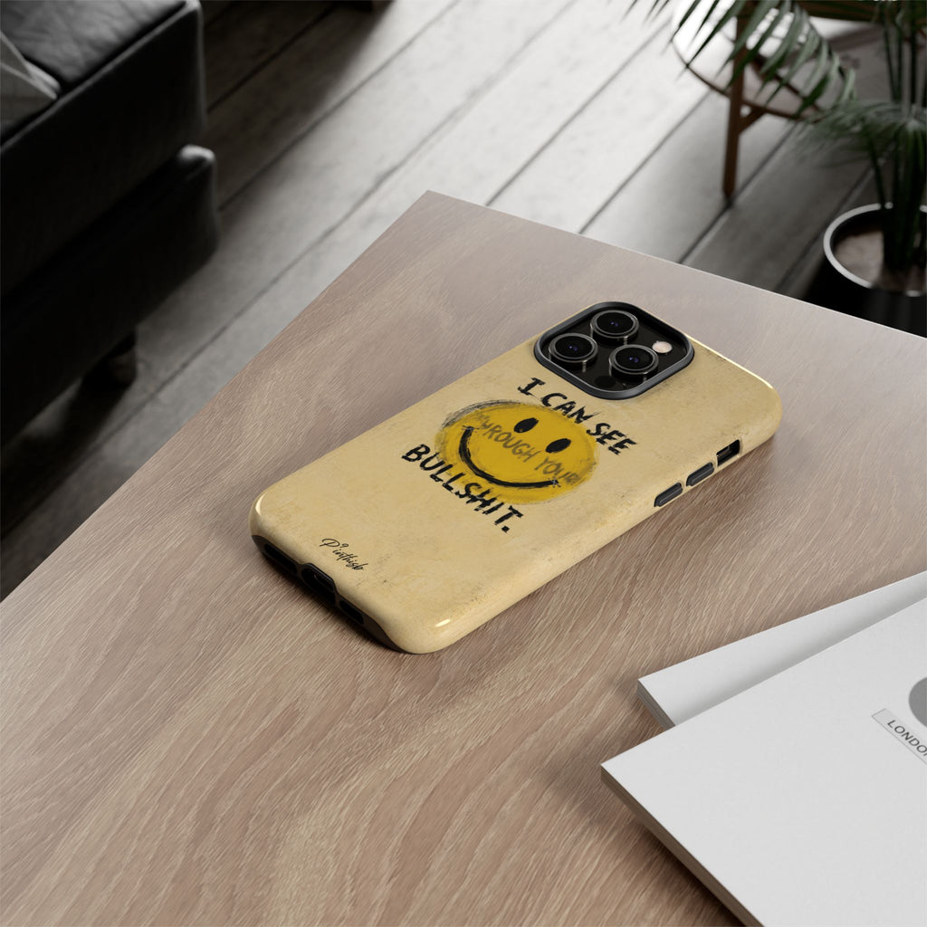 Smiley Anti-BS Tough Case