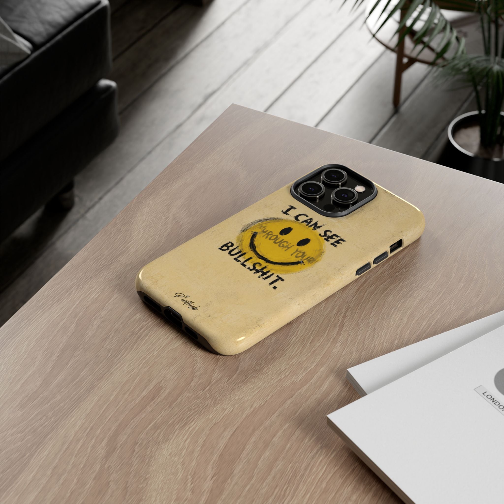 Smiley Anti-BS Tough Case