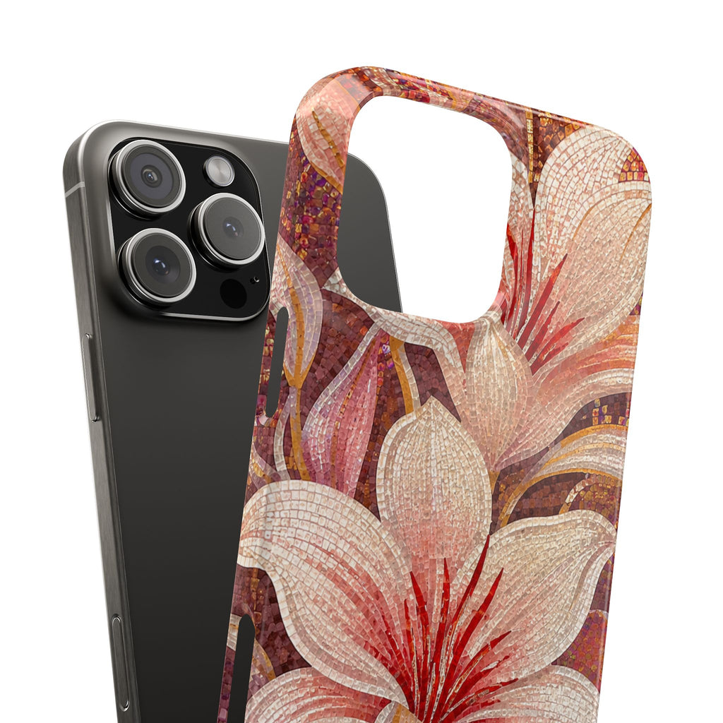 Floral Lily Snap Case