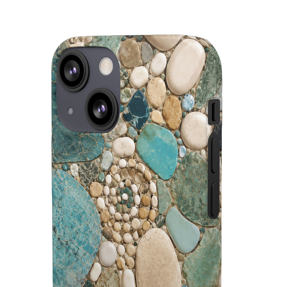 Sea Glass Mosaic Snap Case