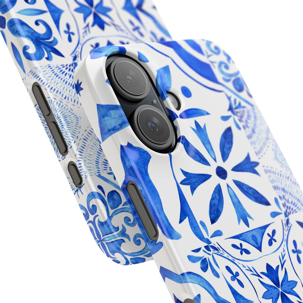 Blue Tile Pattern Snap Phone Case