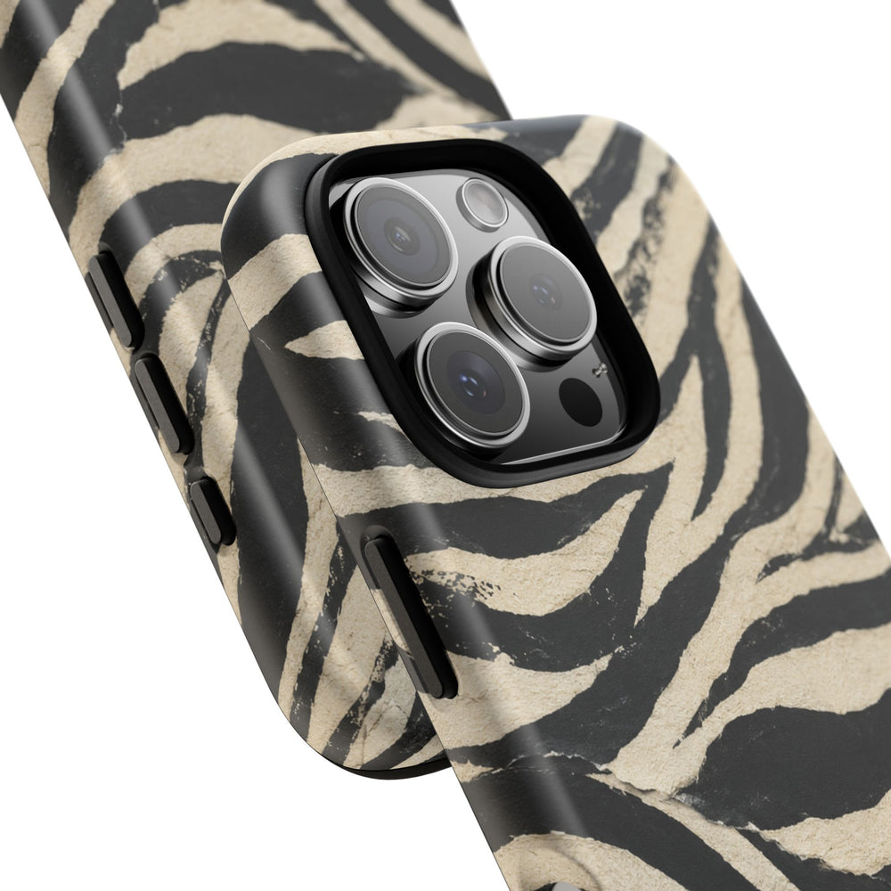 Zebra Stripe Tough Phone Case