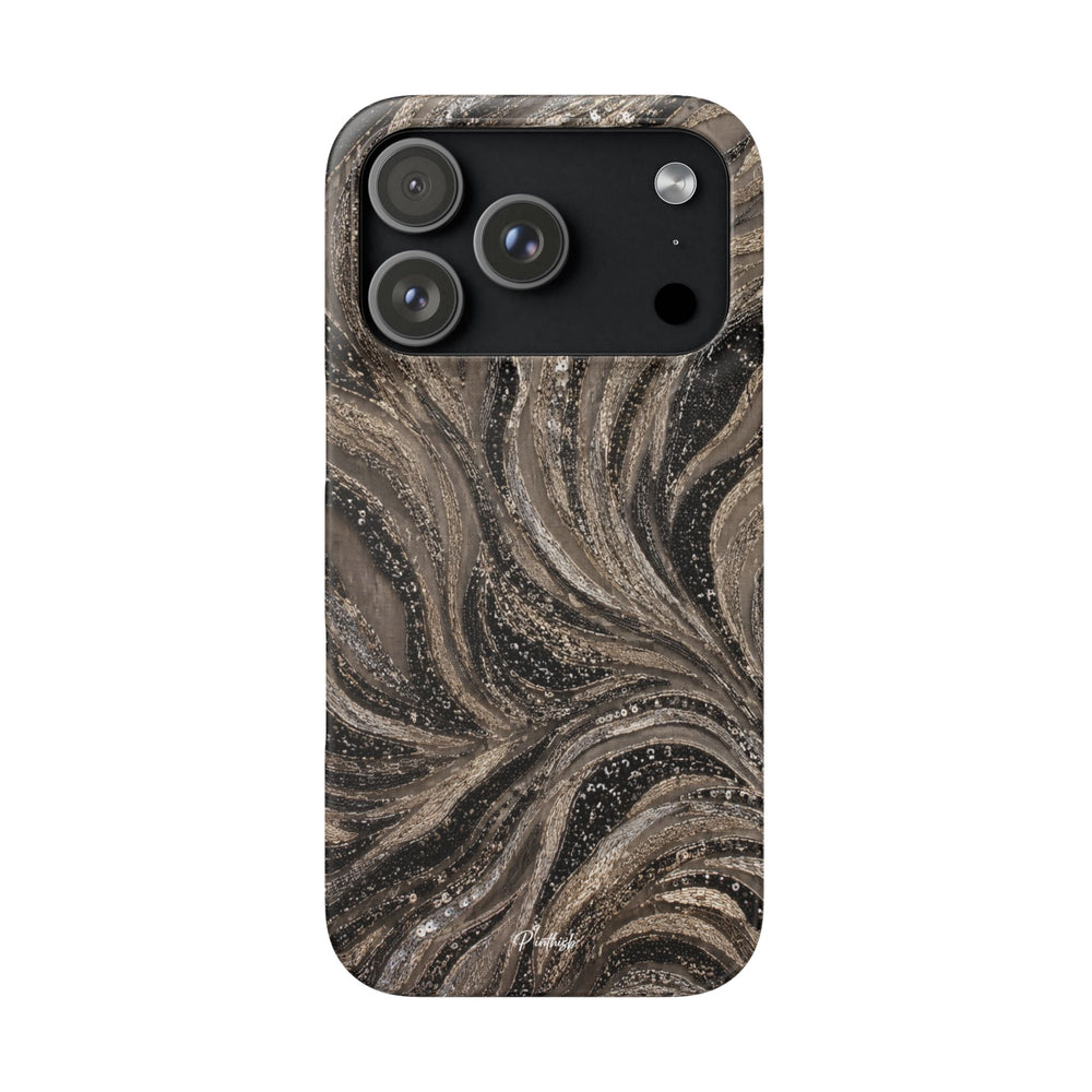 Neutral Swirl Protective Snap Case