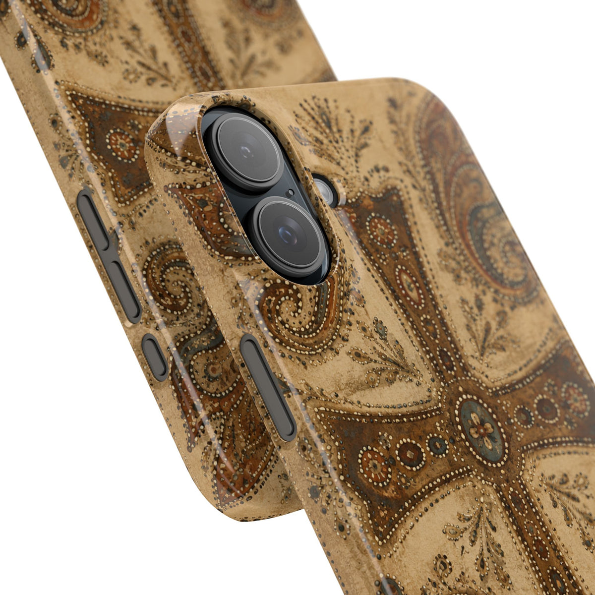 Cross Paisley Snap Case