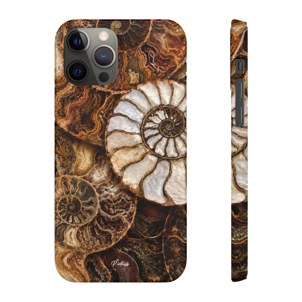 Nautilus Fossil Snap Case