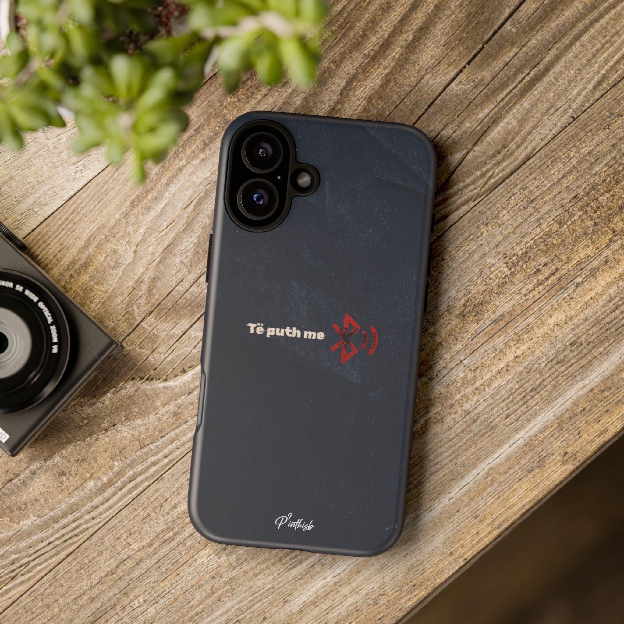 "Te puth me bluetooth" Tough Phone Case