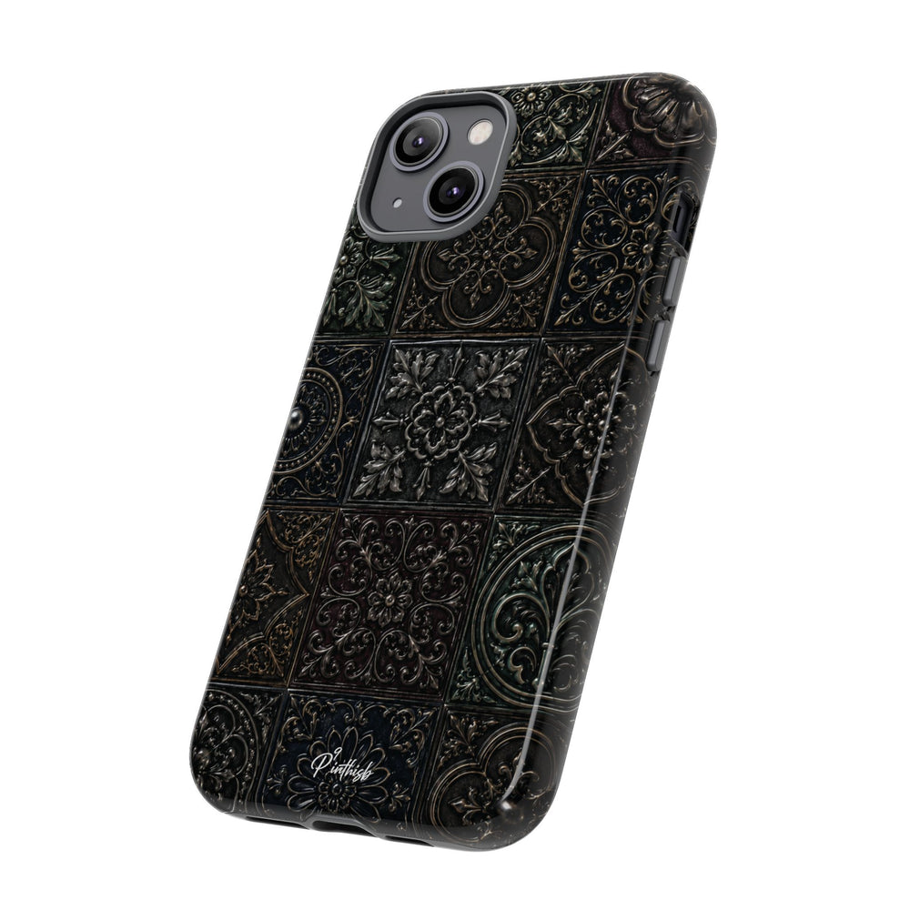 Mosaic Pattern Tough Phone Case