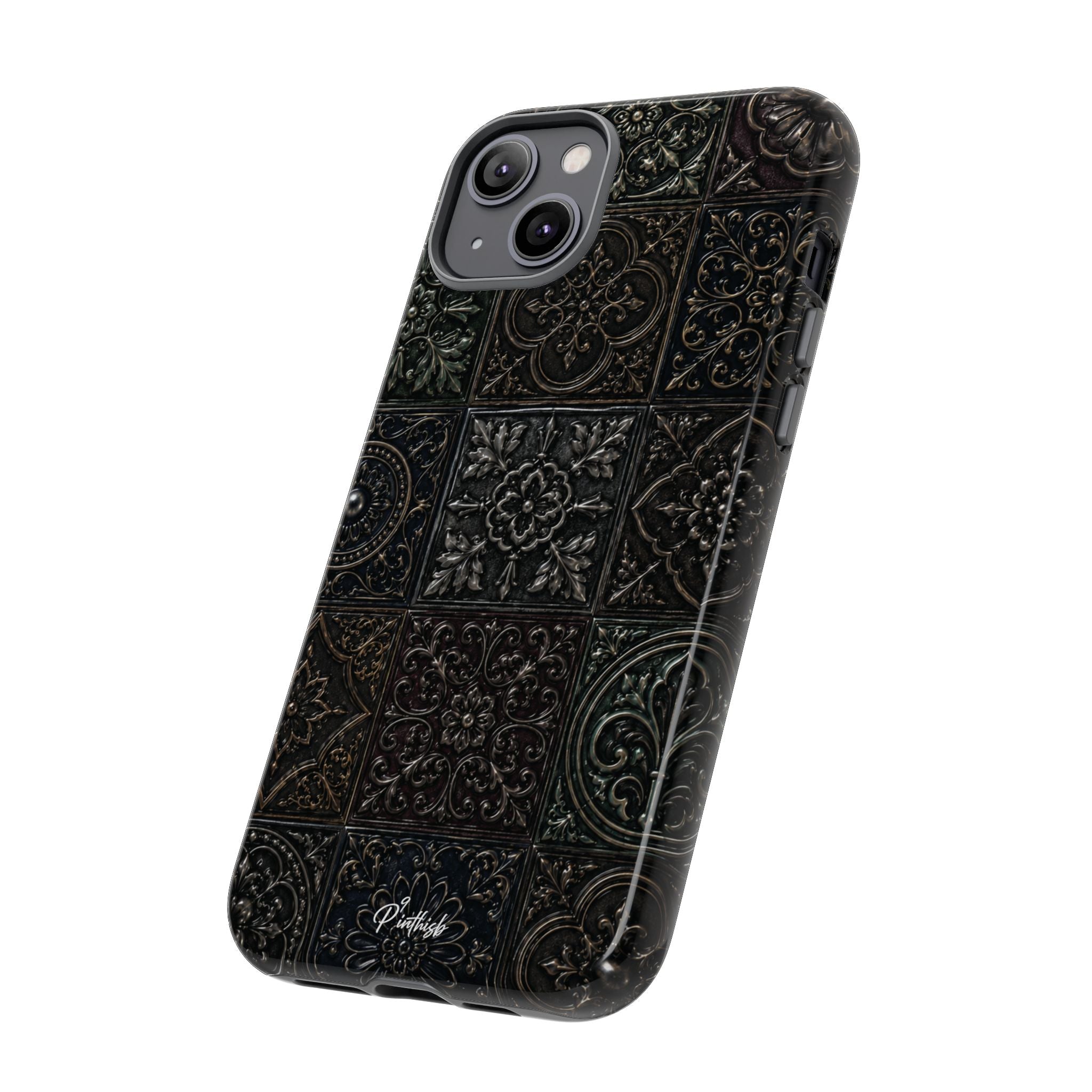 Mosaic Pattern Tough Phone Case