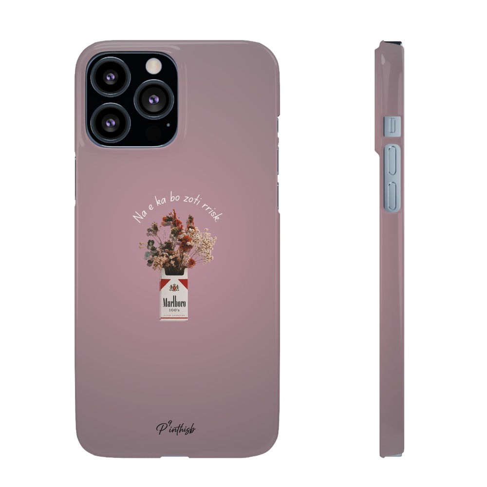 "Na e ka bo zoti rrisk." Snap Phone Case