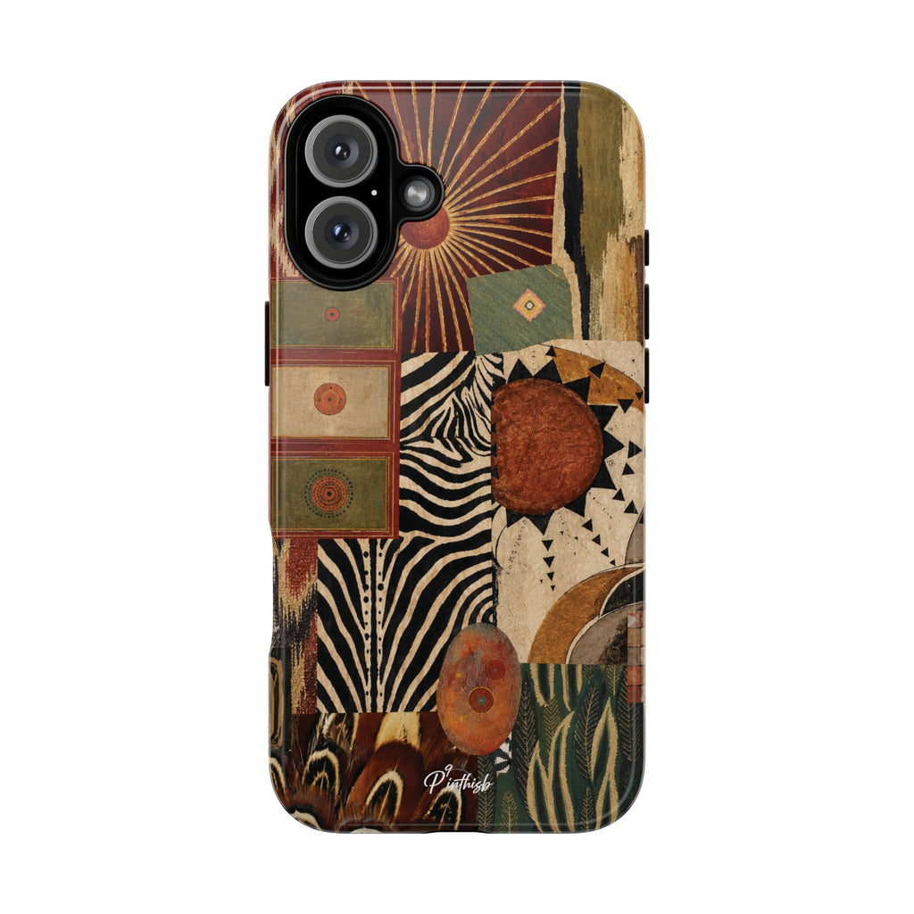 Abstract Boho Collage Tough Case