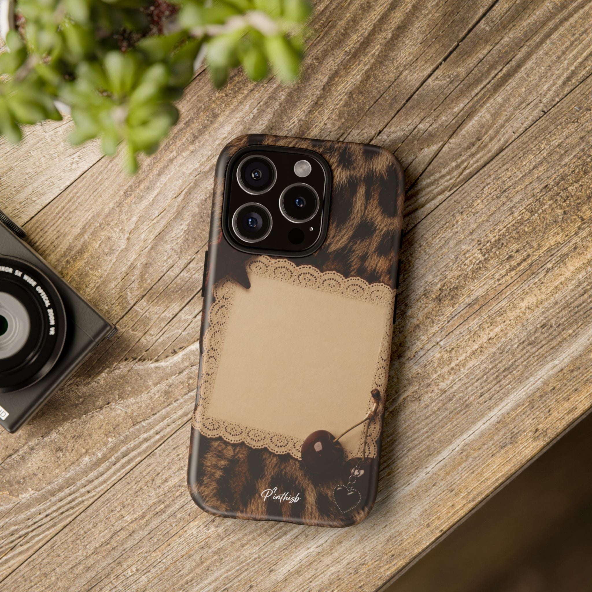 Personalized Leopard Lace Phone Case
