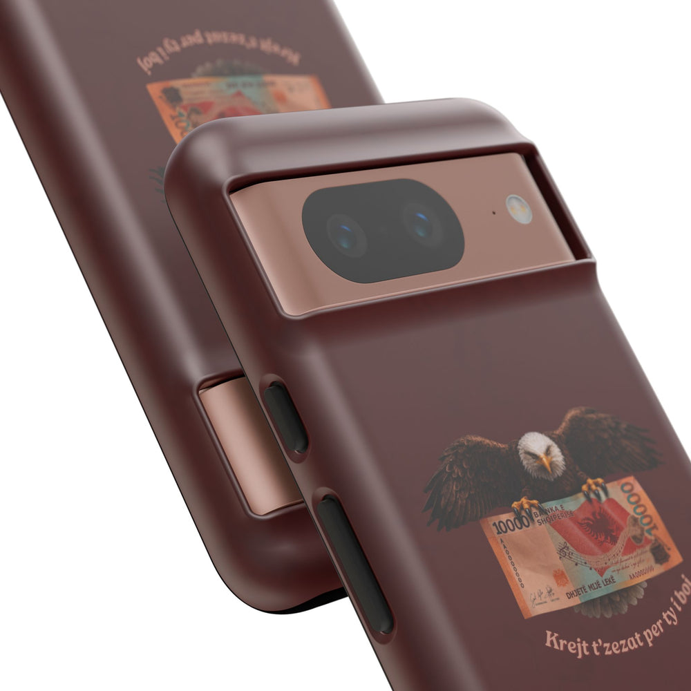 "Krejt t'zezat për ty i boj" Albanian Tough Phone Case