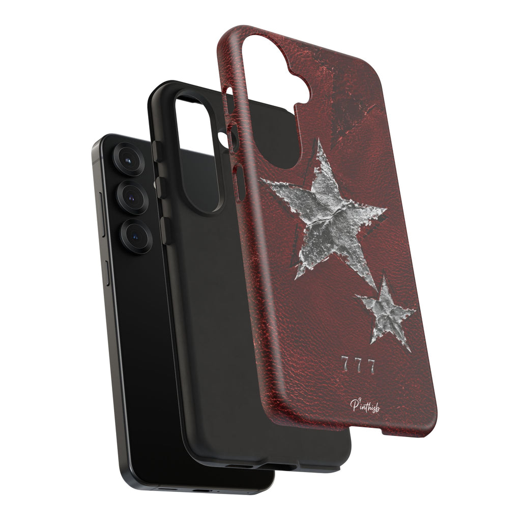 777 Metallic Stars Phone Case