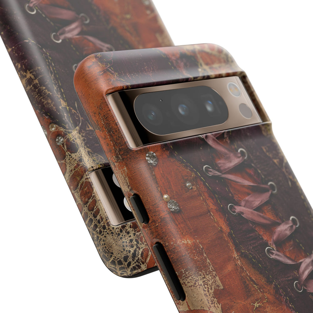 Vintage Leather Lace Tough Case