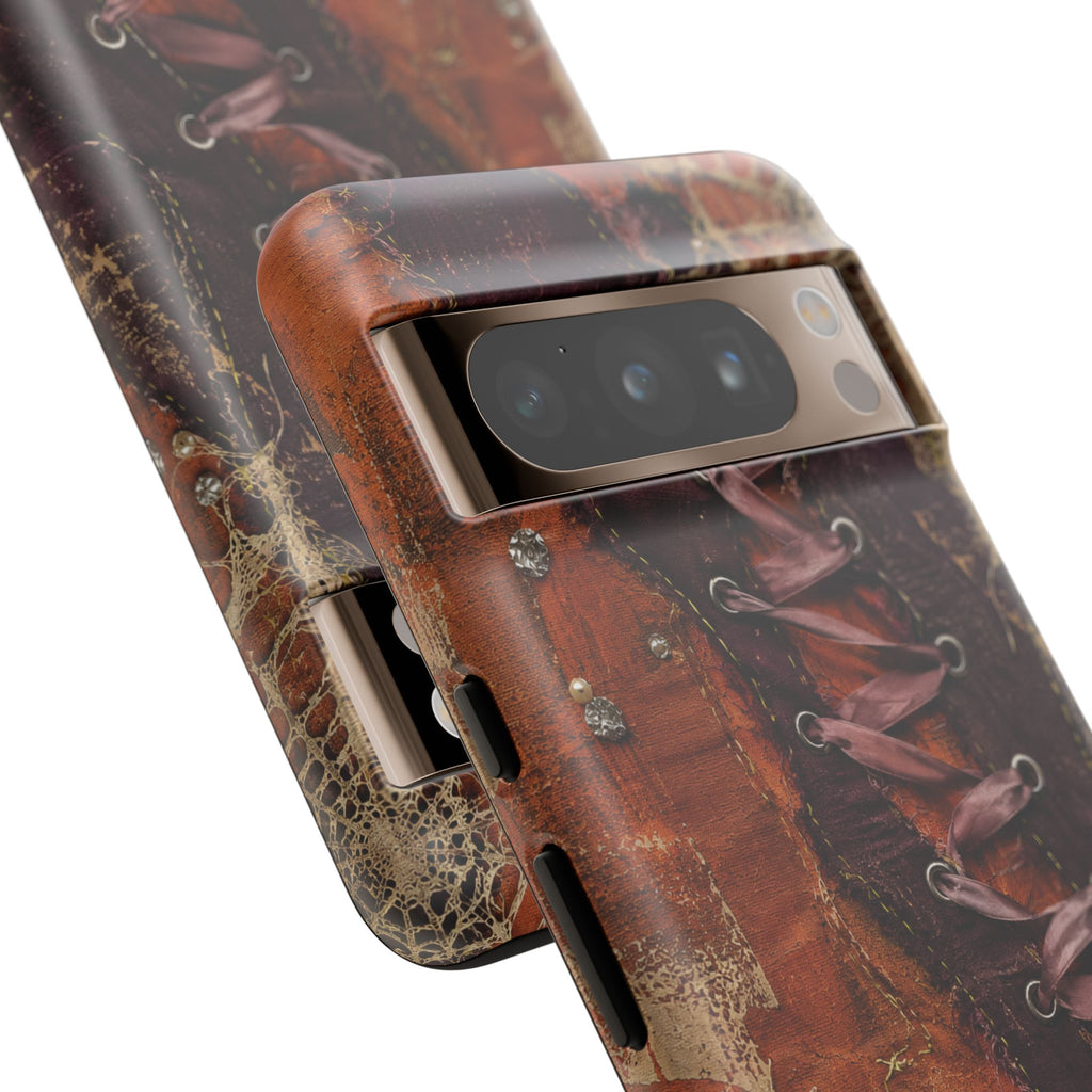 Vintage Leather Lace Tough Case
