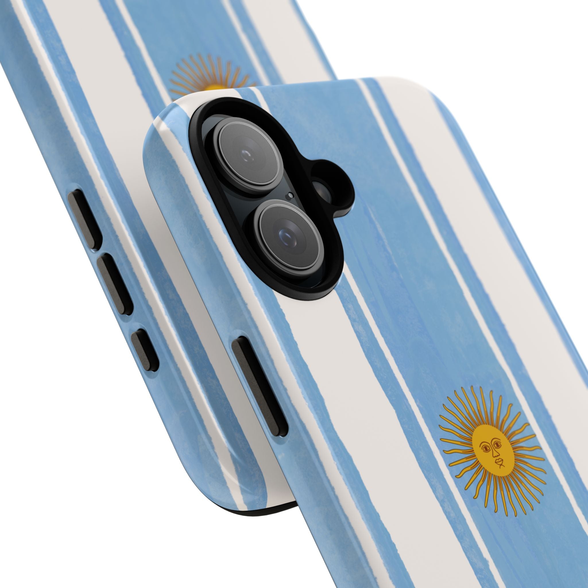 Argentina Flag Tough Phone Case – Blue White Striped Sun Protector