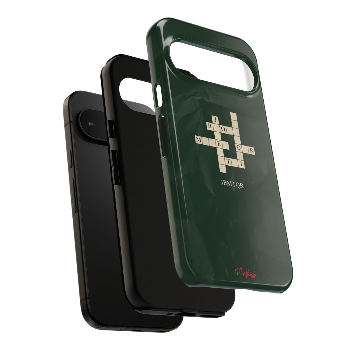 "JBMTQR crossword" Tough Phone Case