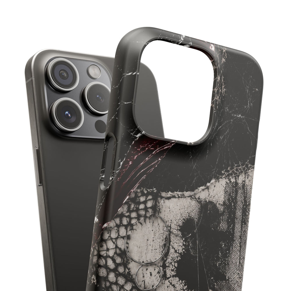 Midnight Static Snap Phone Case