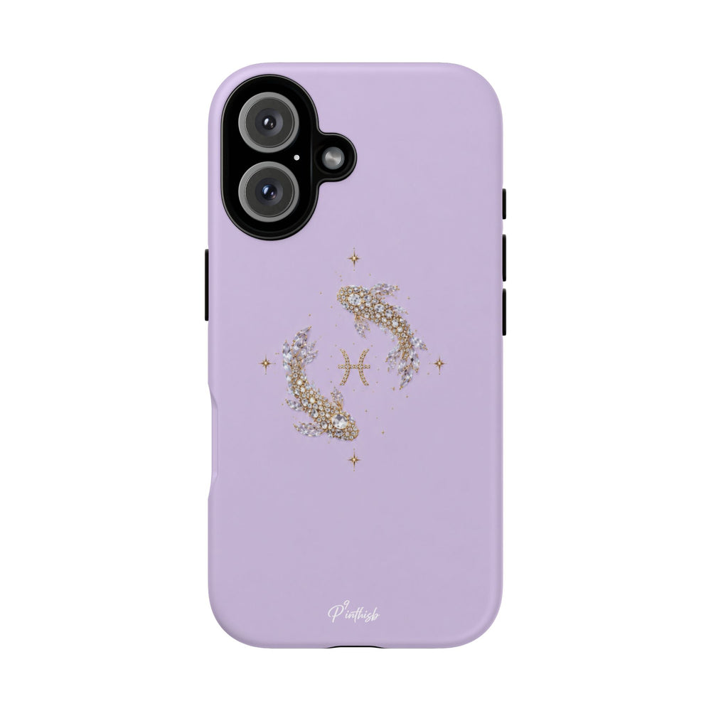 Pisces Glitter Phone Case