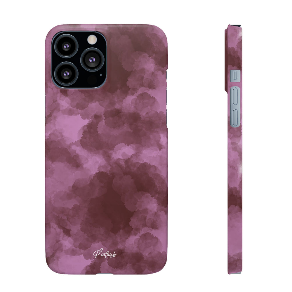 Purple Rain Snap Phone Case