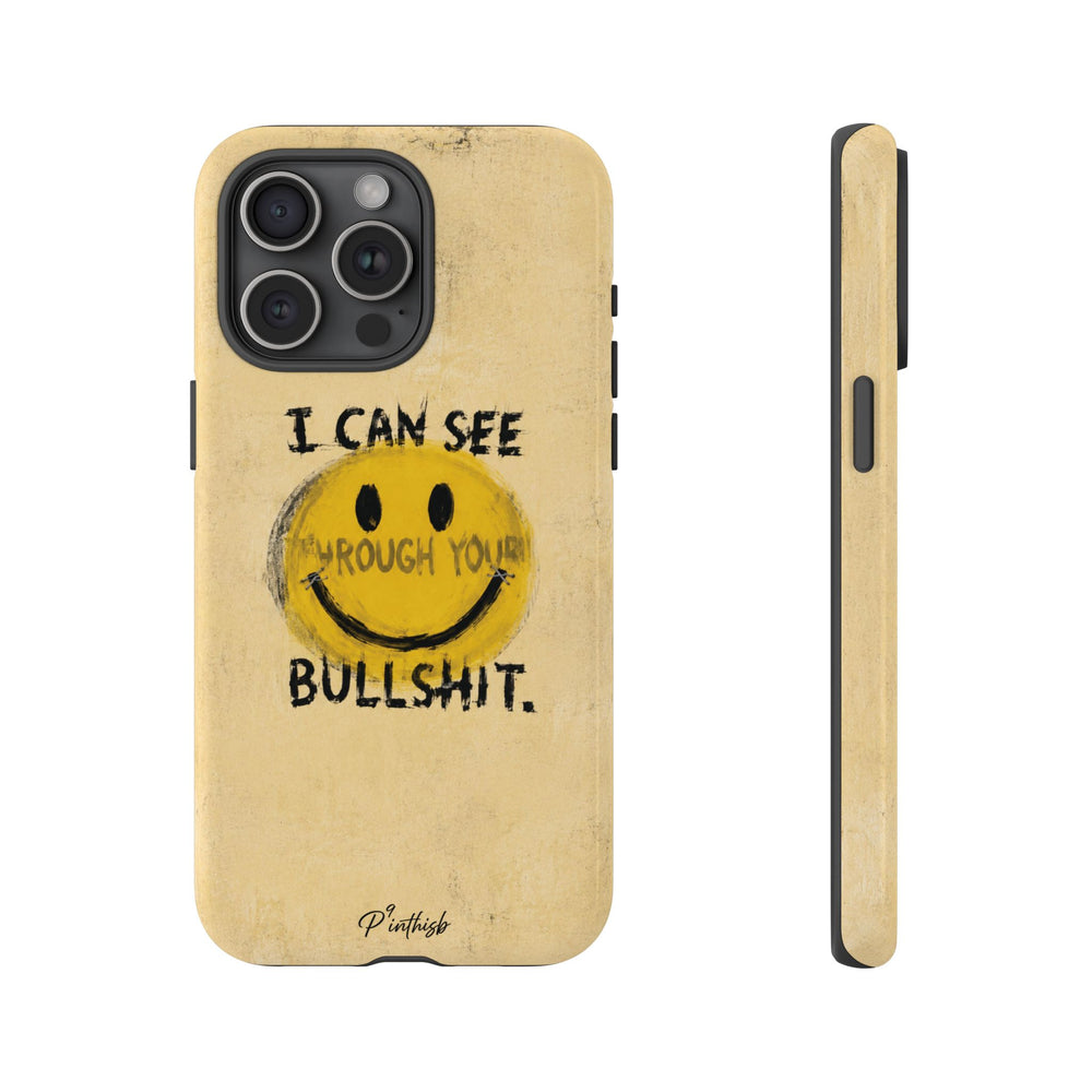 Smiley Anti-BS Tough Case