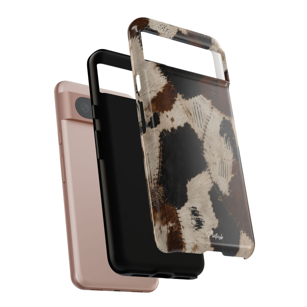 Brown & Black Animal Print Tough Case
